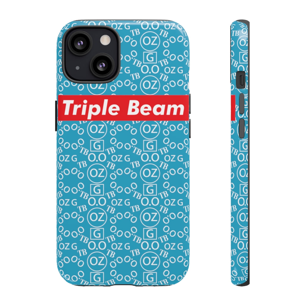 Turquoise Triple Beam Tough Cases