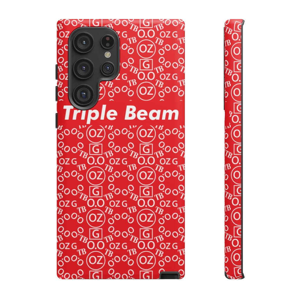 Red Triple Beam Tough Cases