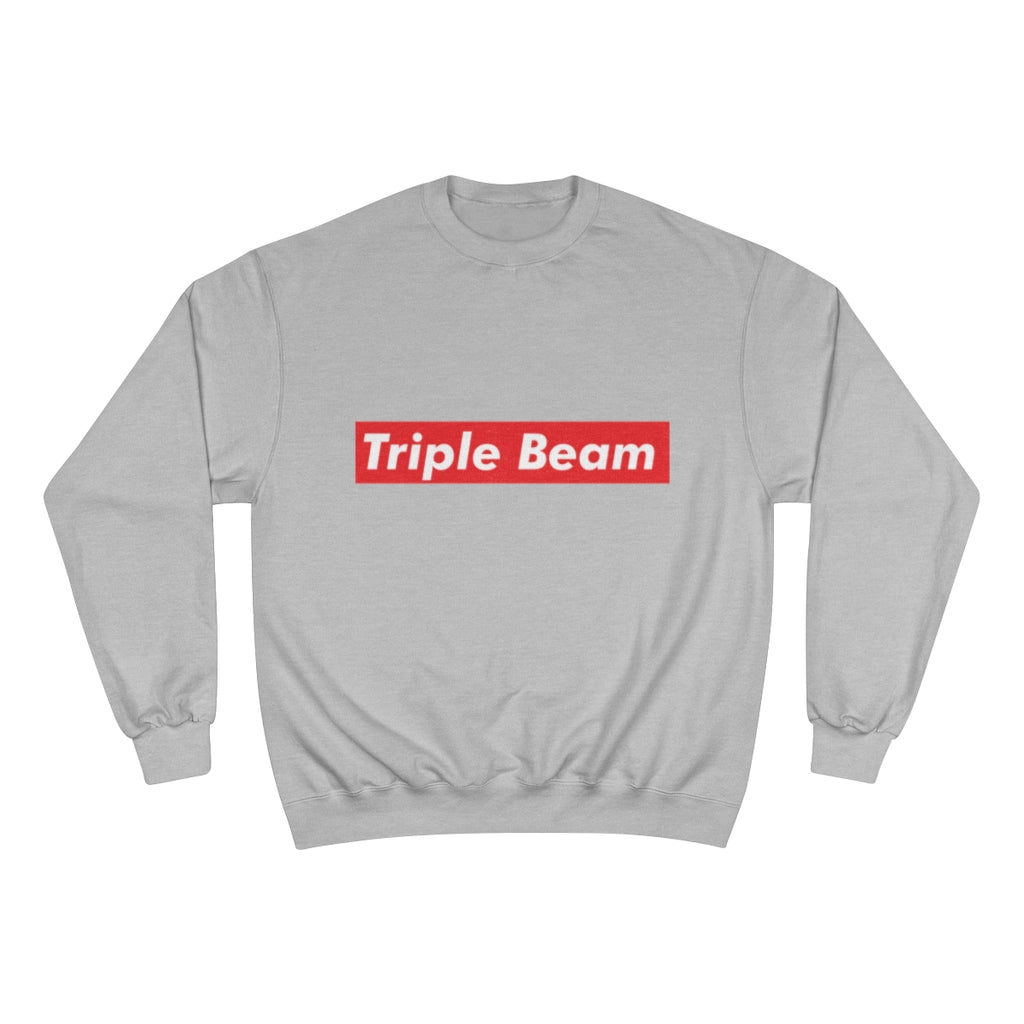 Triple Beam Unisex Champion Sweatshirt