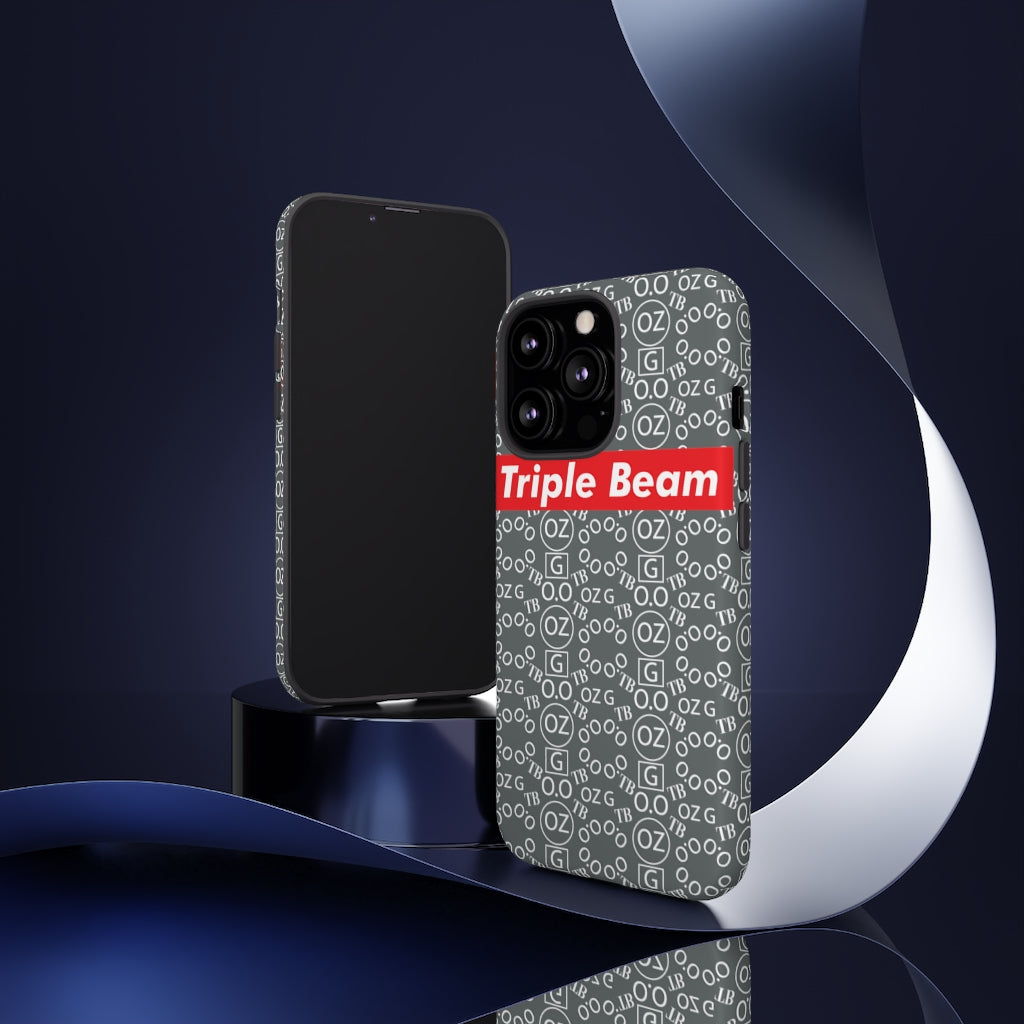 Dark Grey Triple Beam Tough Cases