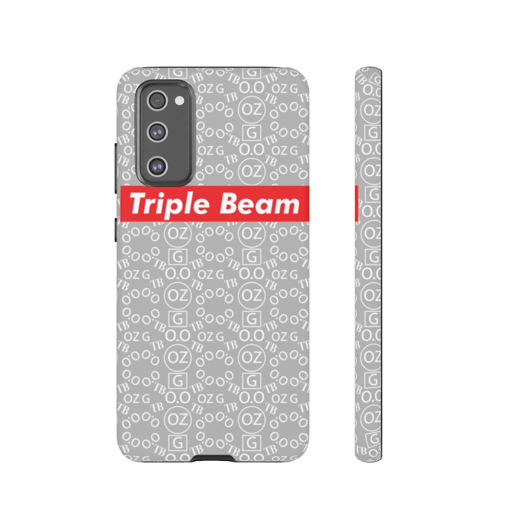 Light Grey Triple Beam Tough Cases