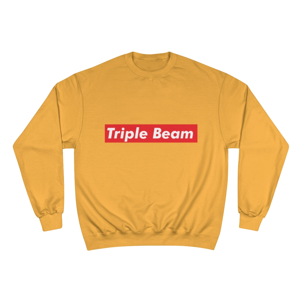 Triple Beam Unisex Champion Sweatshirt