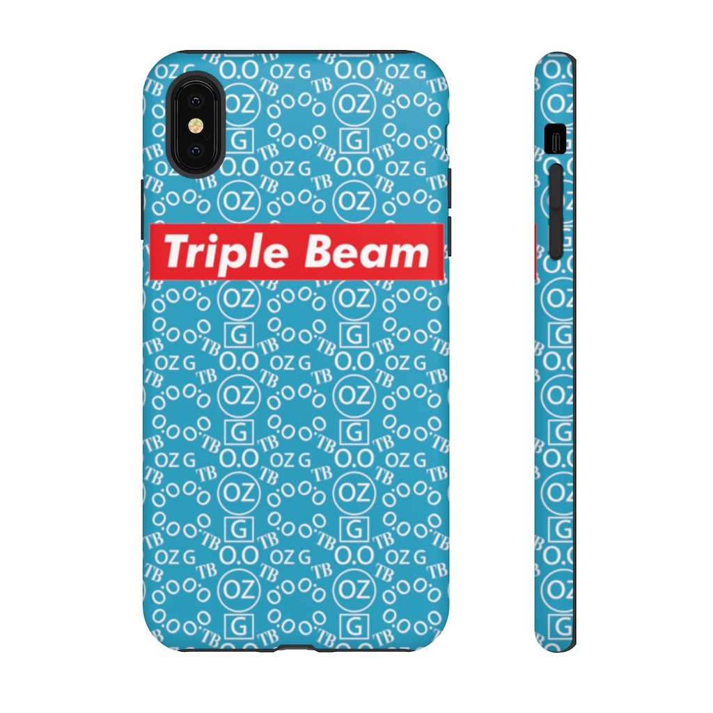 Turquoise Triple Beam Tough Cases