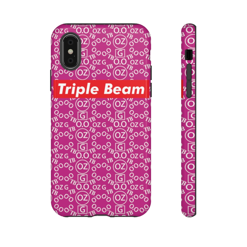 Pink Triple Beam Tough Cases