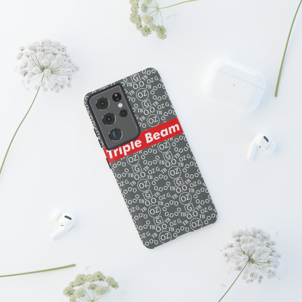 Dark Grey Triple Beam Tough Cases