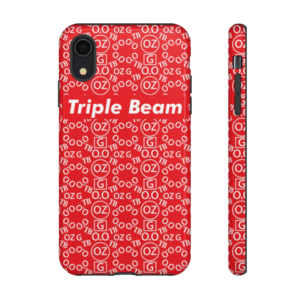 Red Triple Beam Tough Cases