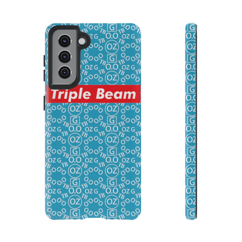 Turquoise Triple Beam Tough Cases