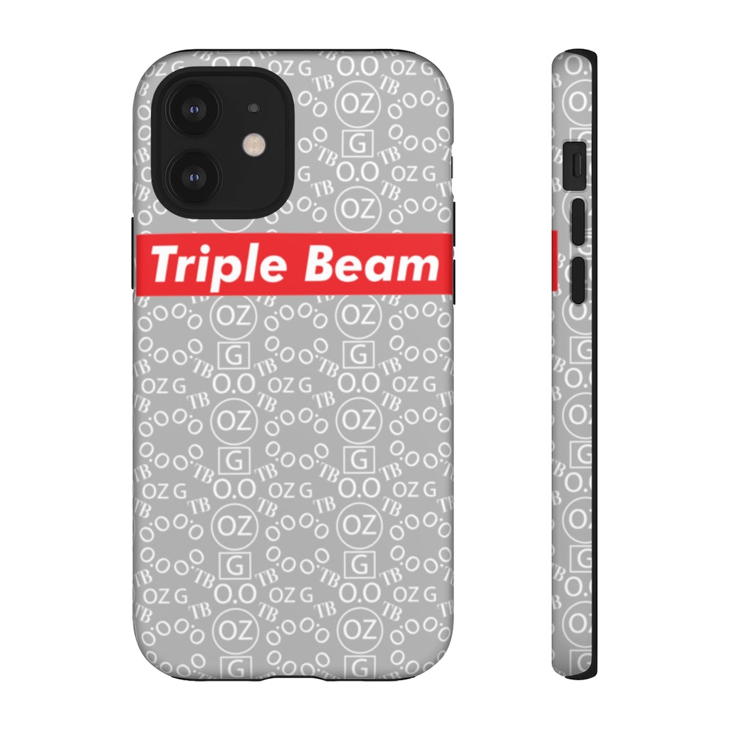 Light Grey Triple Beam Tough Cases