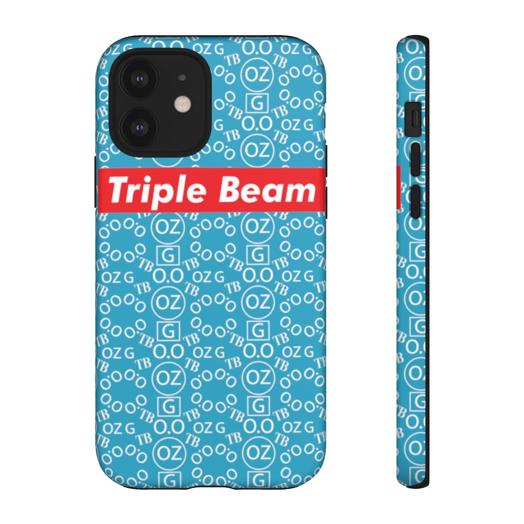 Turquoise Triple Beam Tough Cases