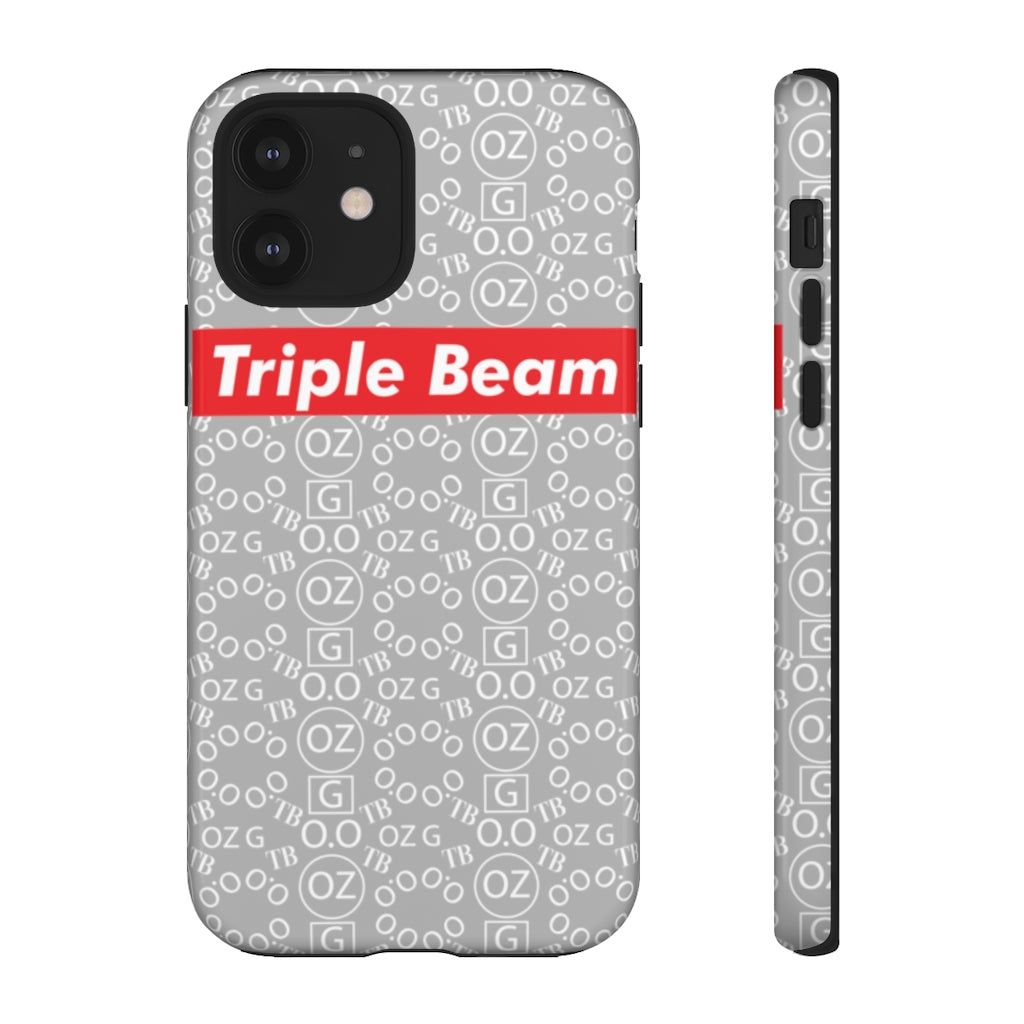 Light Grey Triple Beam Tough Cases