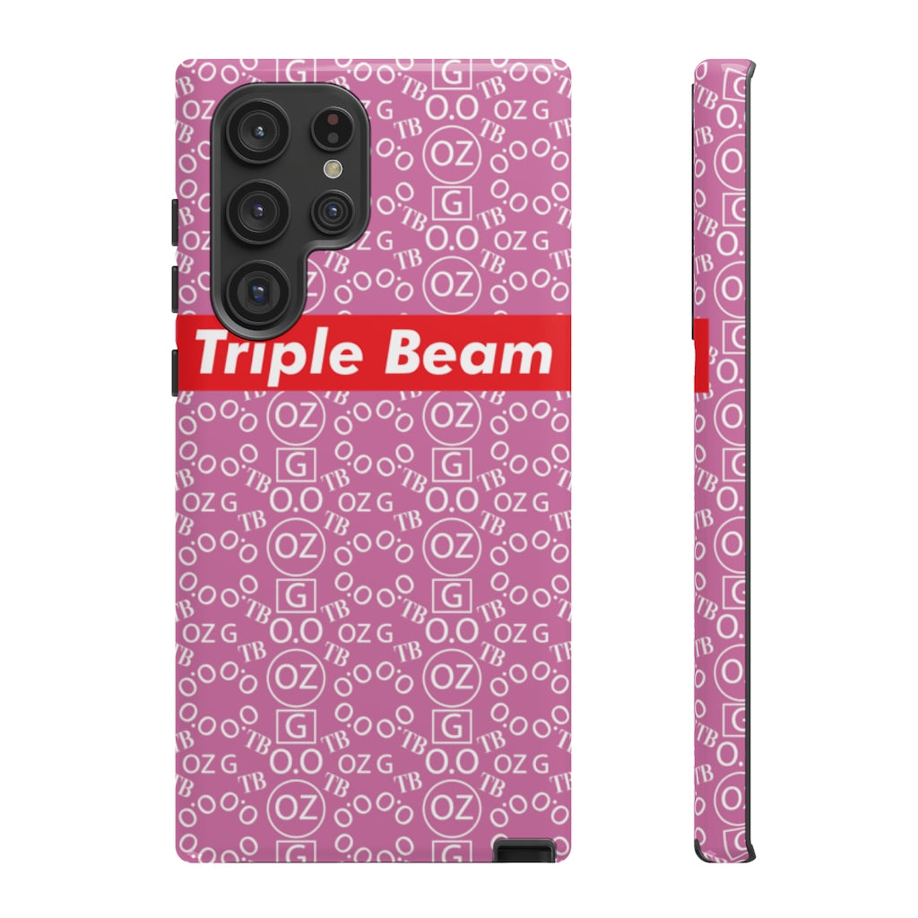 Light Pink Triple Beam Tough Cases