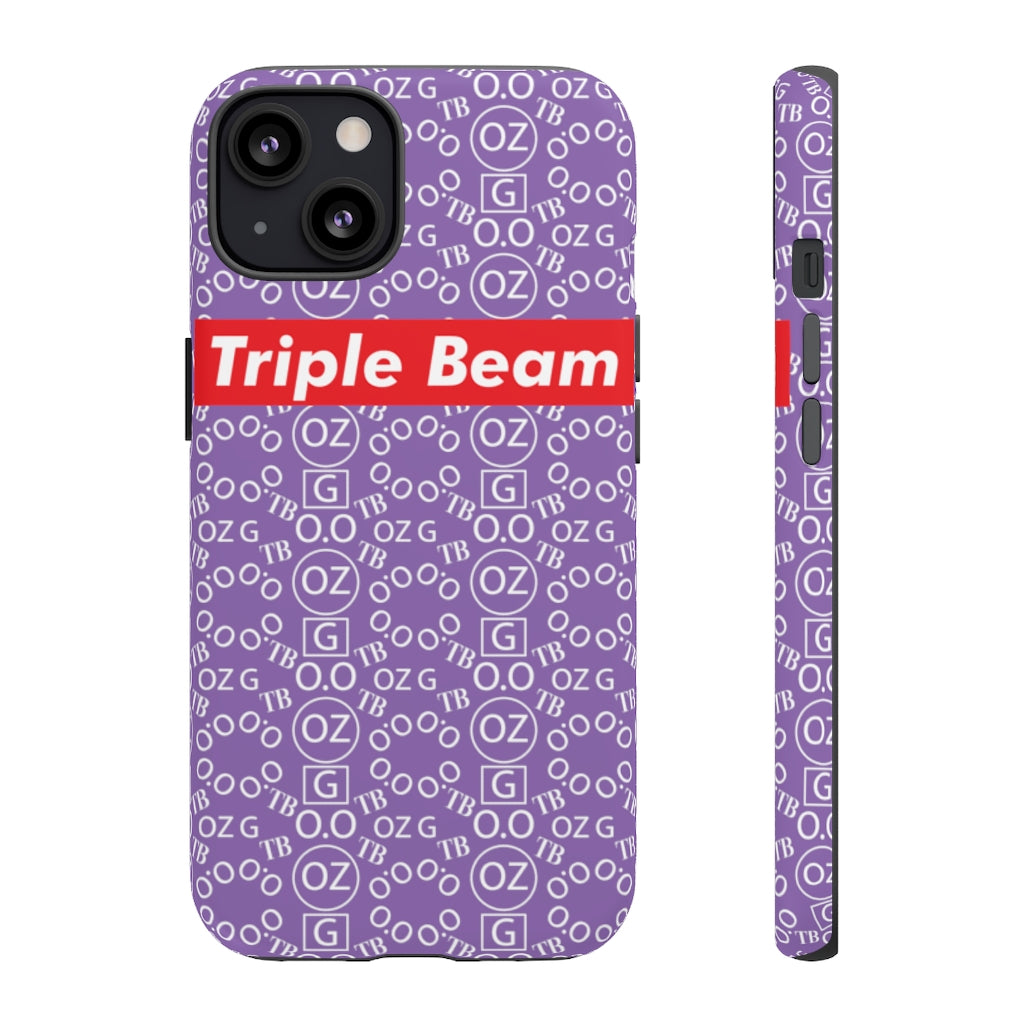 Light Purple Triple Beam Tough Cases