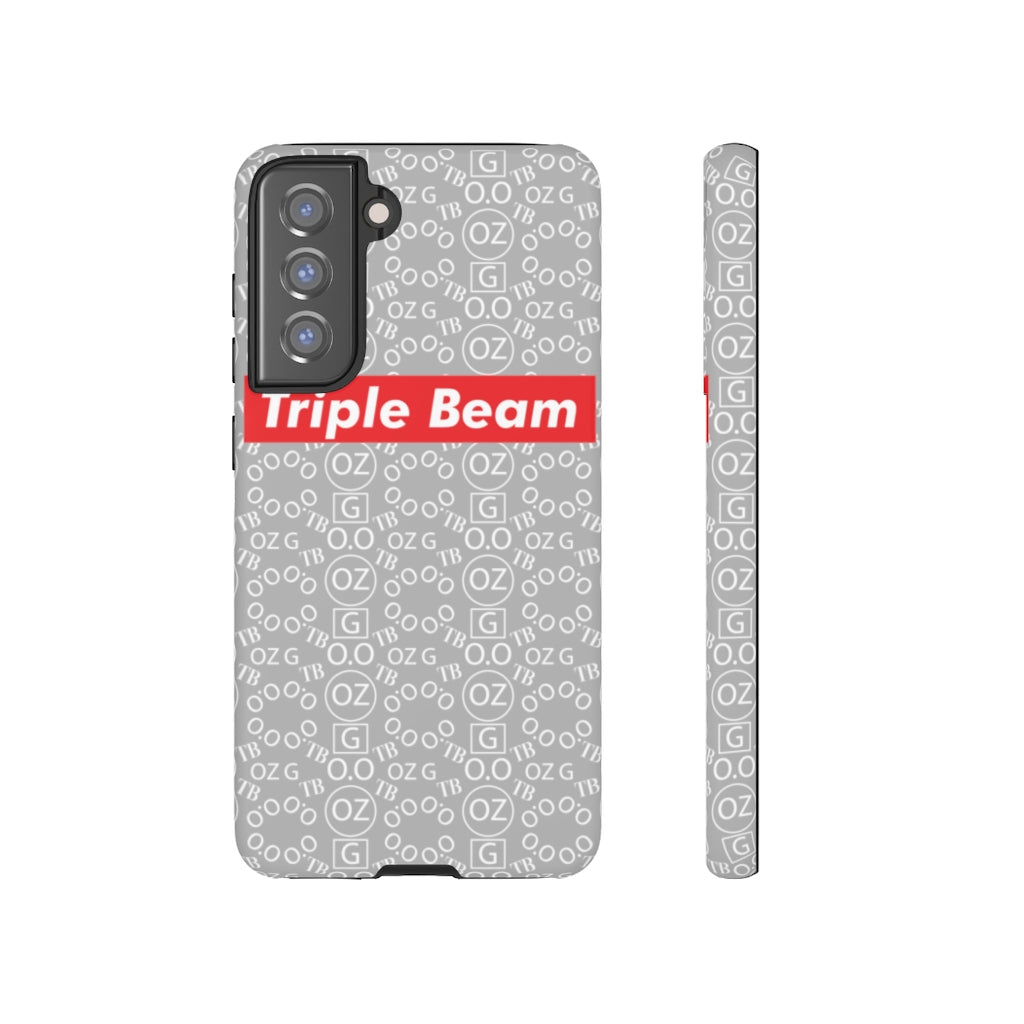 Light Grey Triple Beam Tough Cases