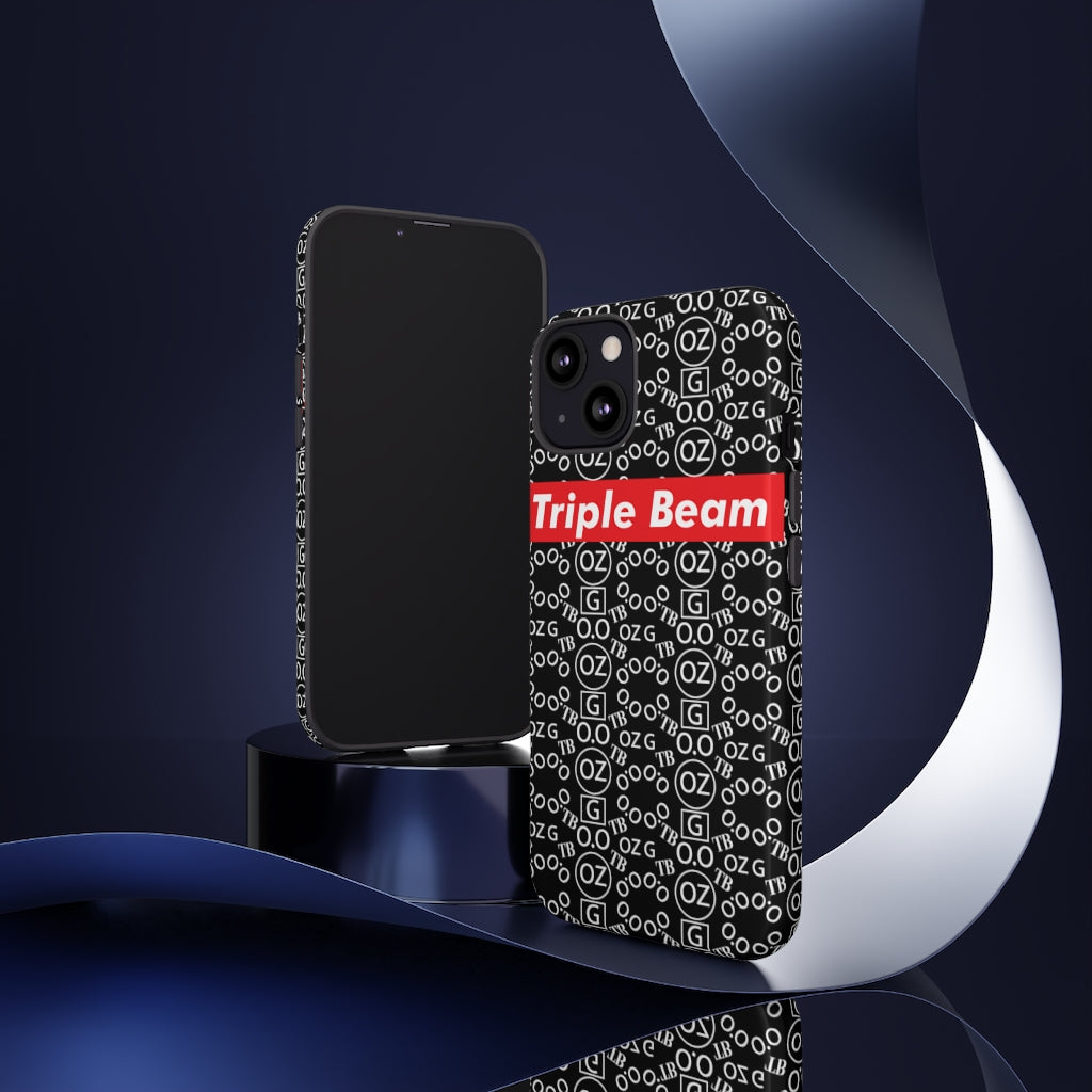 Black Triple Beam Tough Cases