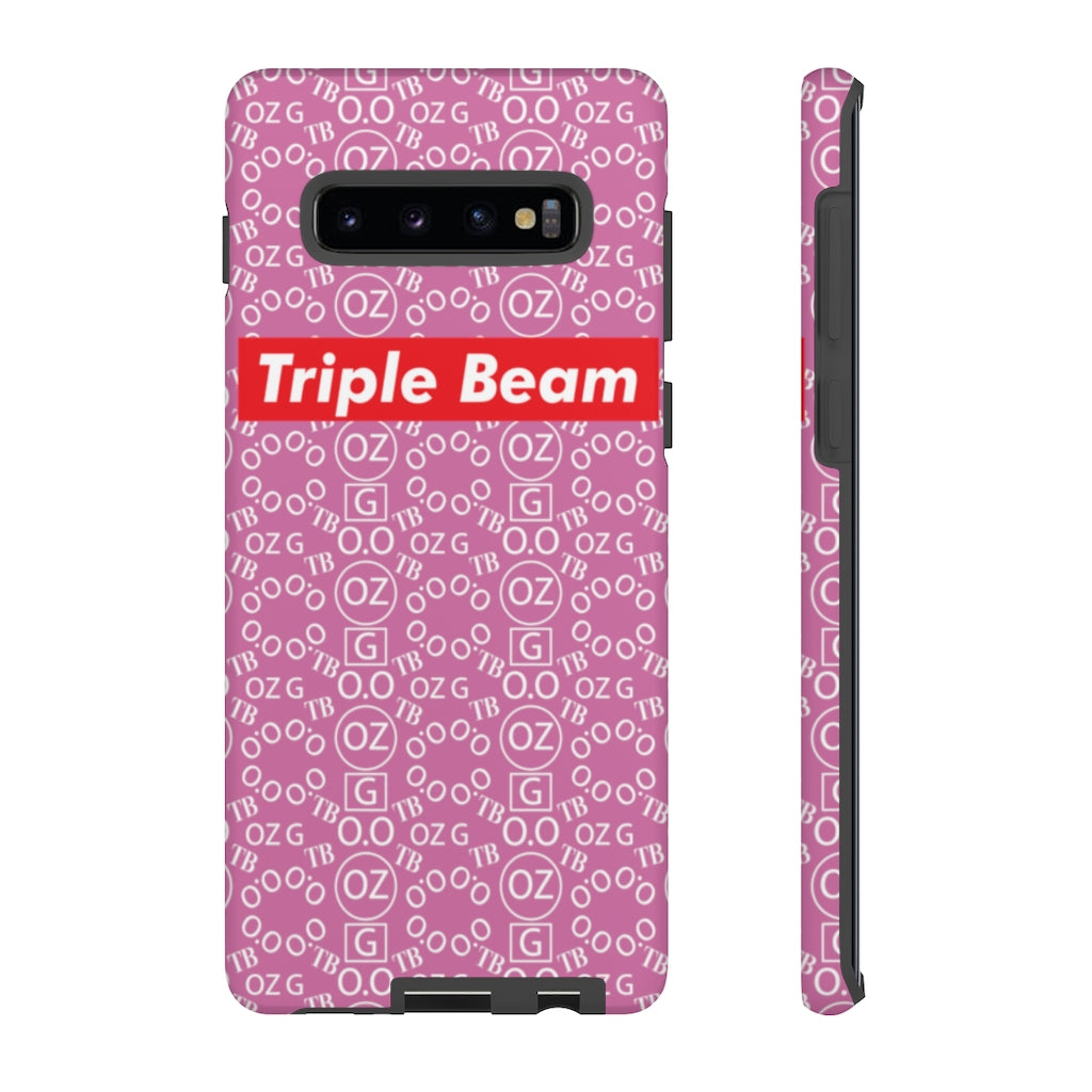 Light Pink Triple Beam Tough Cases