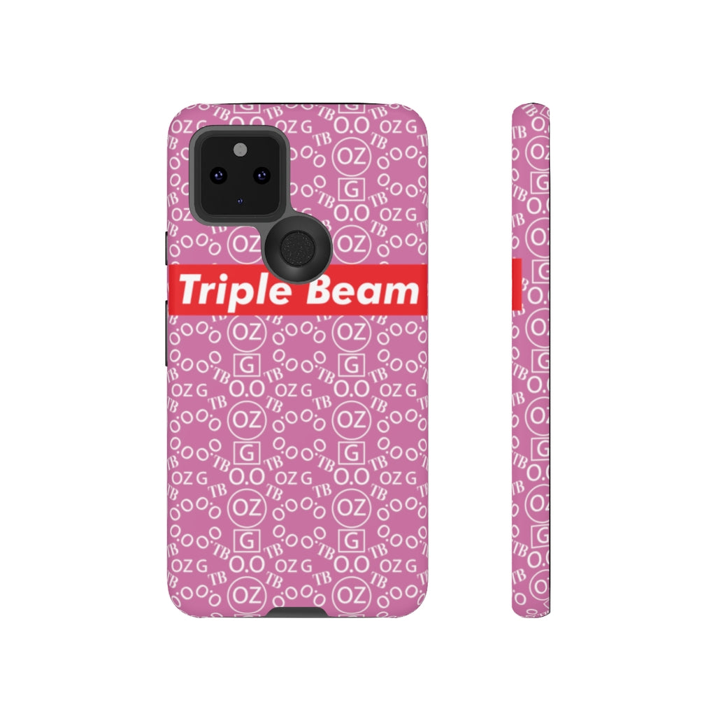 Light Pink Triple Beam Tough Cases