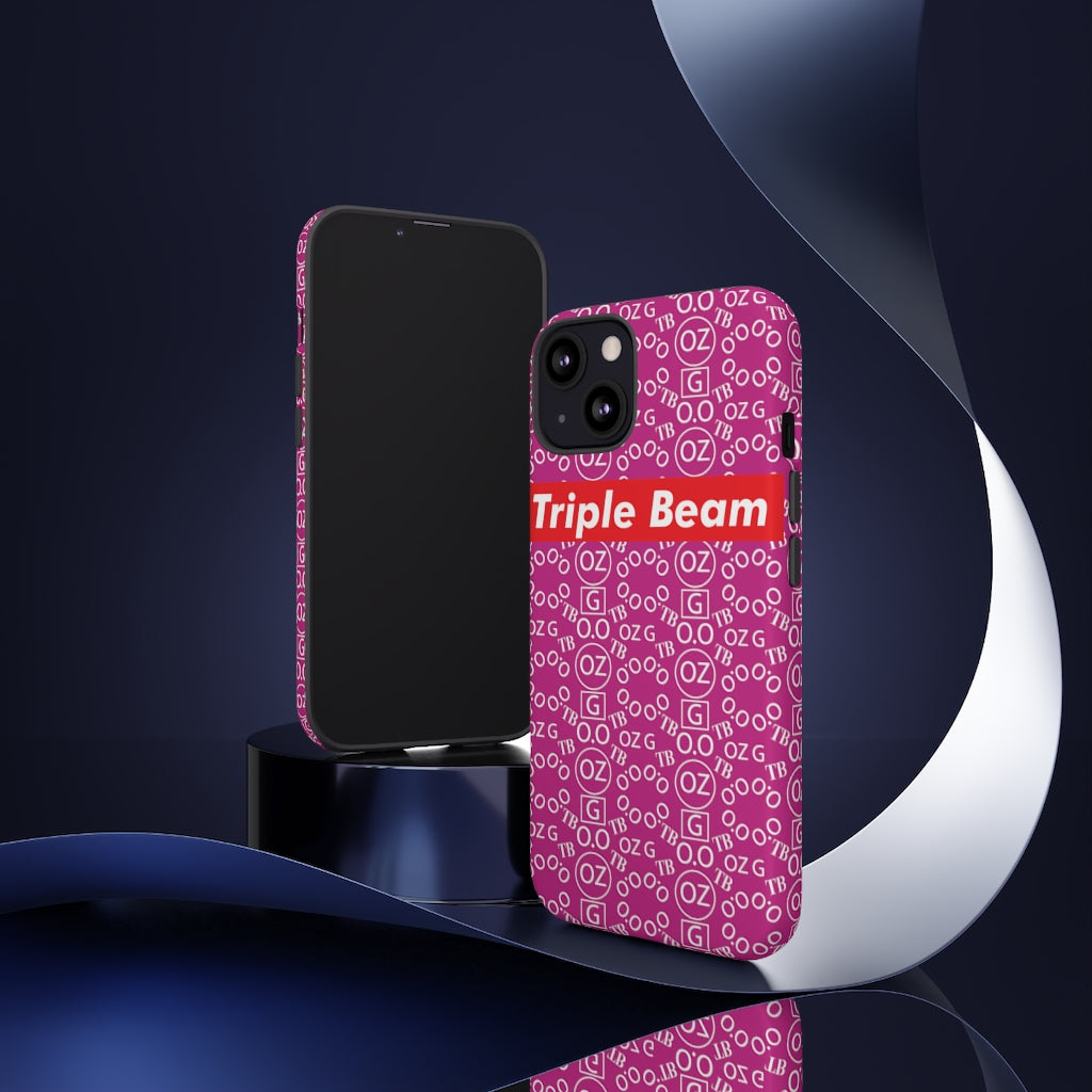 Pink Triple Beam Tough Cases