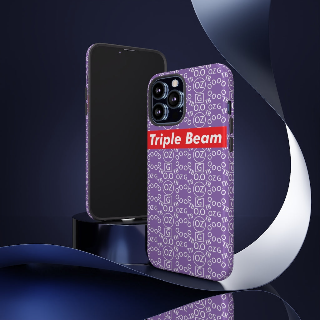 Light Purple Triple Beam Tough Cases