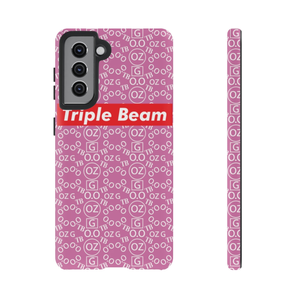 Light Pink Triple Beam Tough Cases