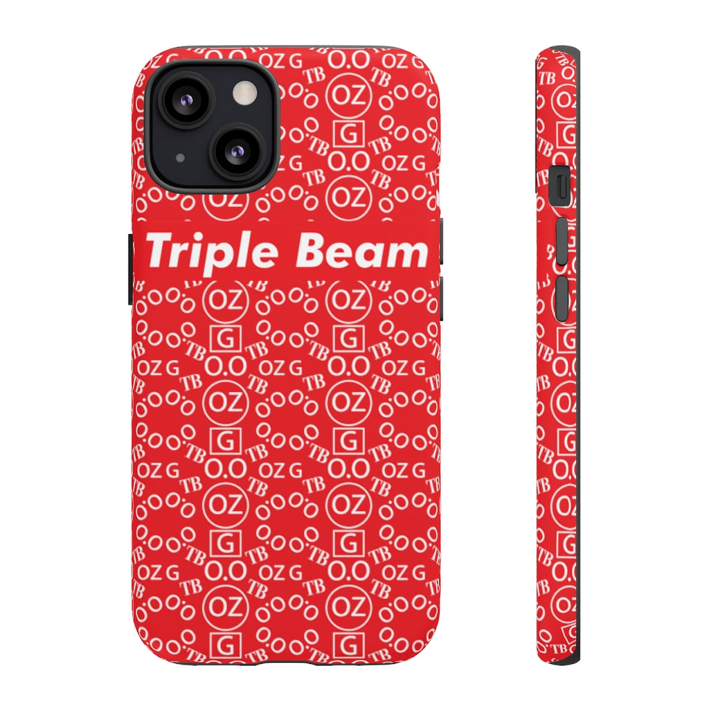 Red Triple Beam Tough Cases