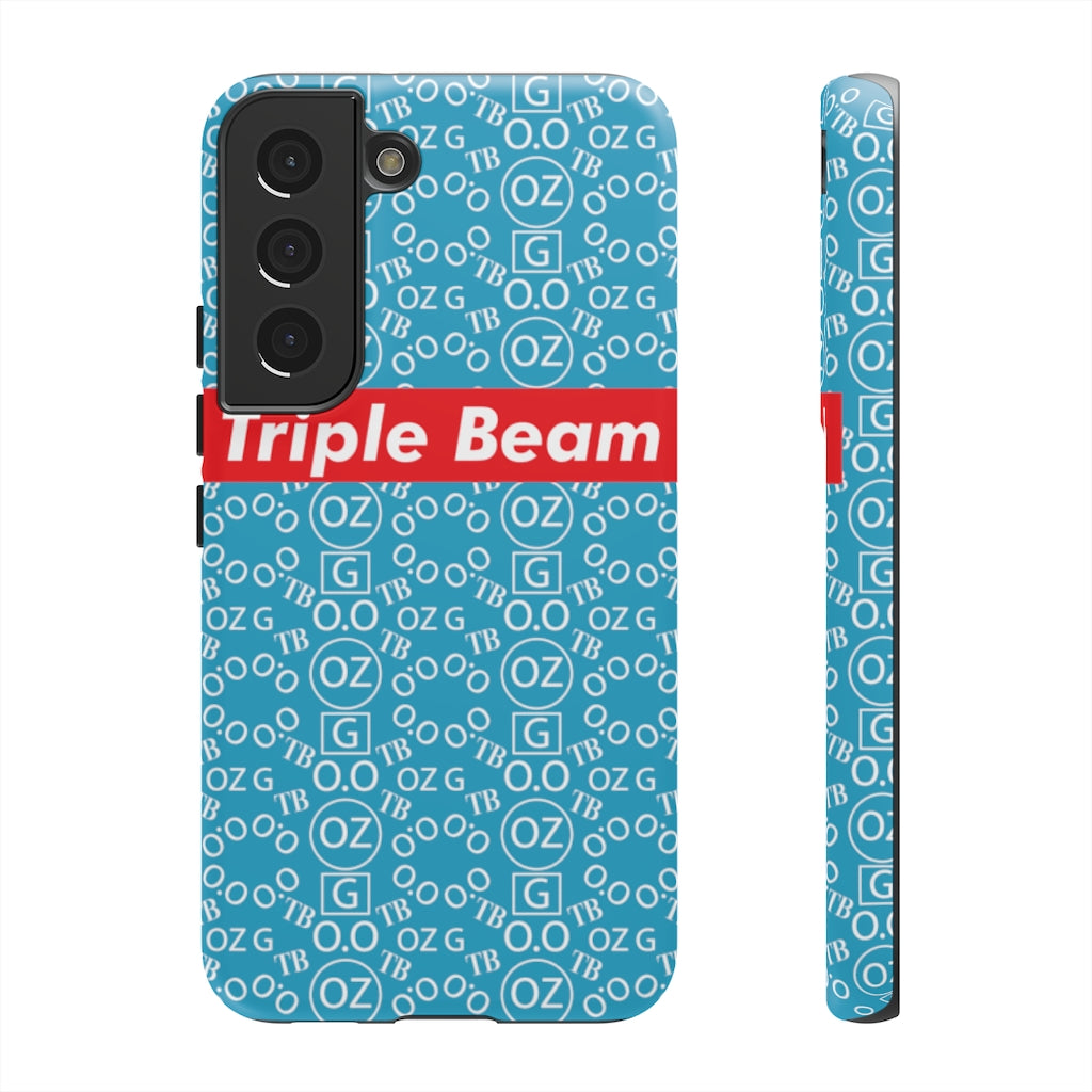 Turquoise Triple Beam Tough Cases