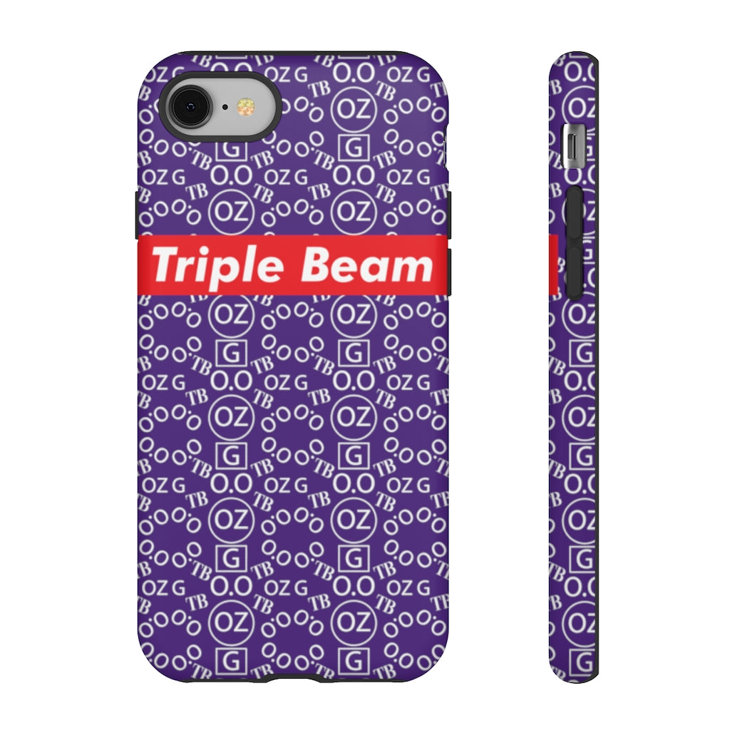 Purple Triple Beam Tough Cases