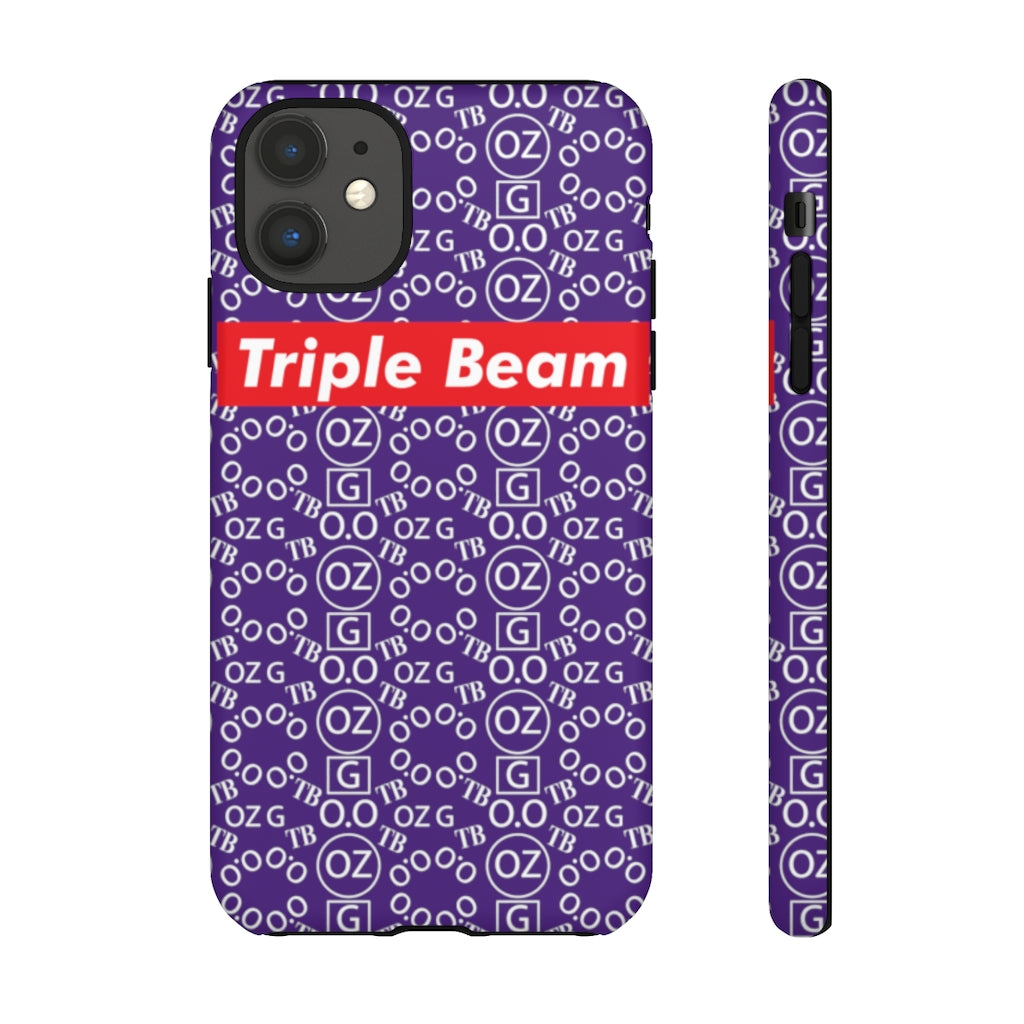 Purple Triple Beam Tough Cases