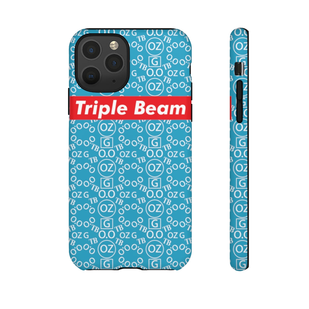 Turquoise Triple Beam Tough Cases