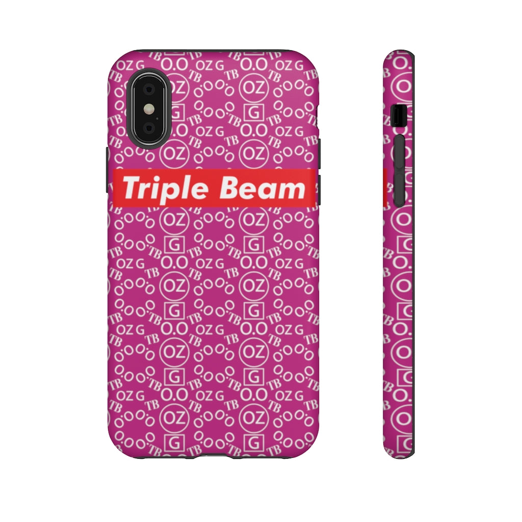 Pink Triple Beam Tough Cases