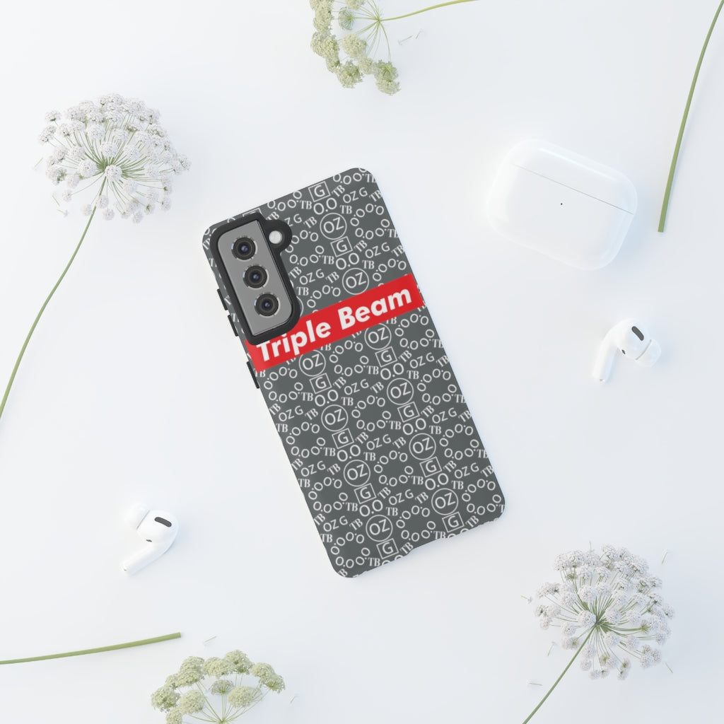 Dark Grey Triple Beam Tough Cases