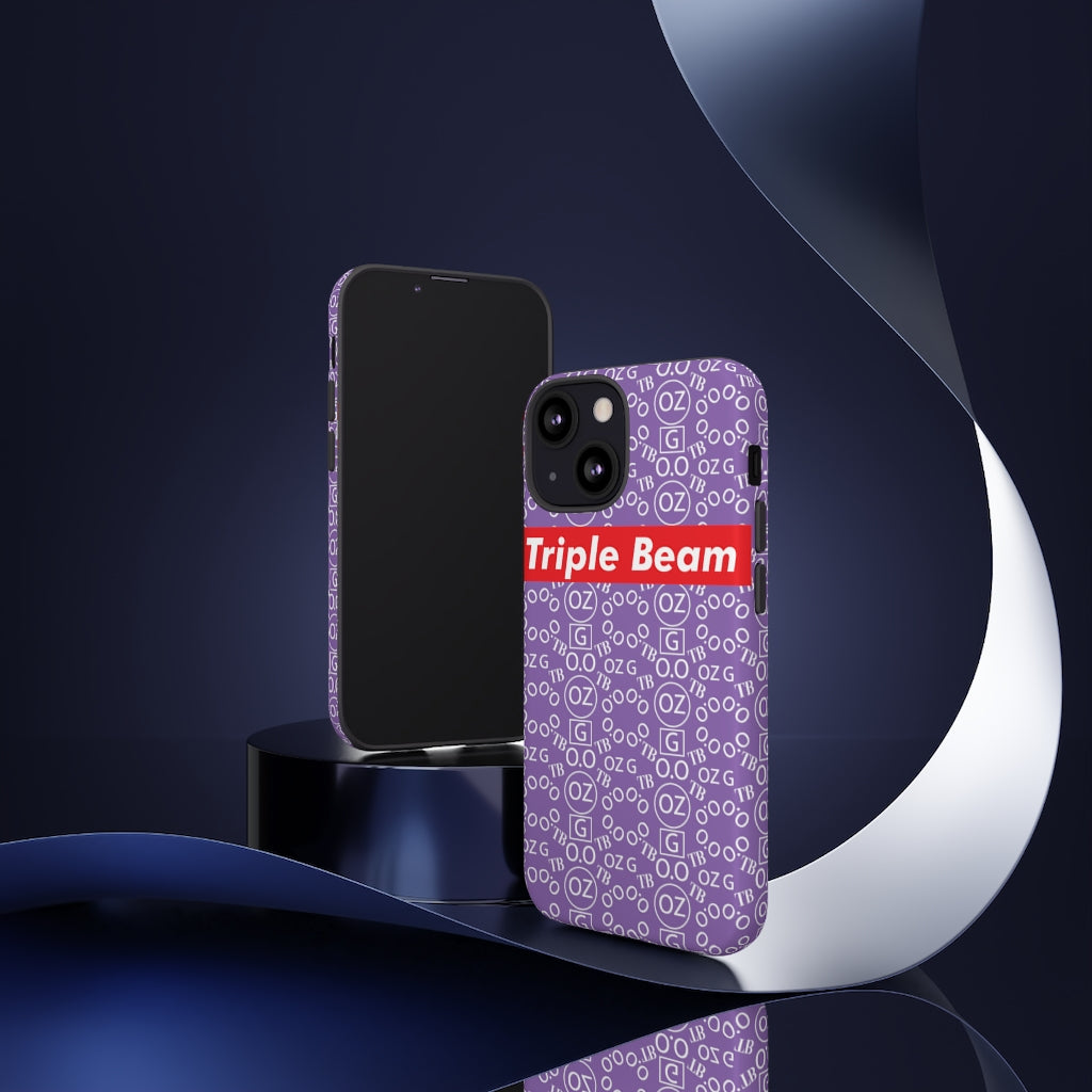 Light Purple Triple Beam Tough Cases