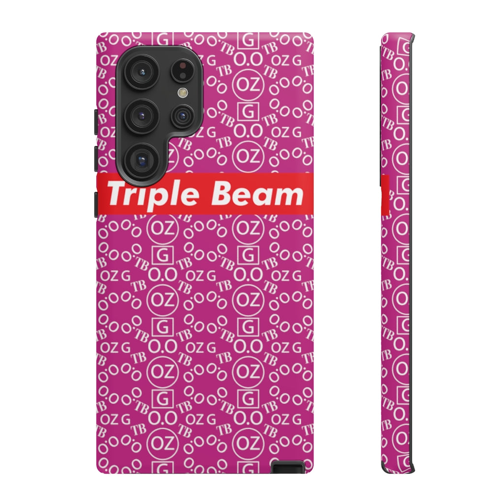 Pink Triple Beam Tough Cases