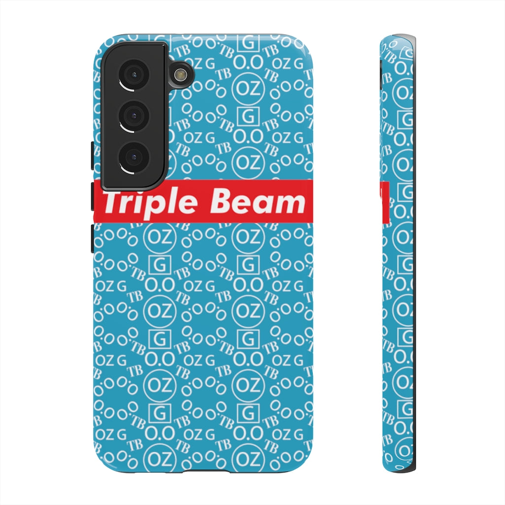 Turquoise Triple Beam Tough Cases