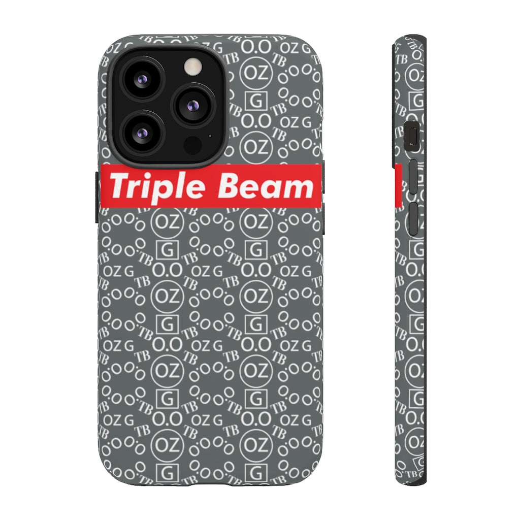 Dark Grey Triple Beam Tough Cases