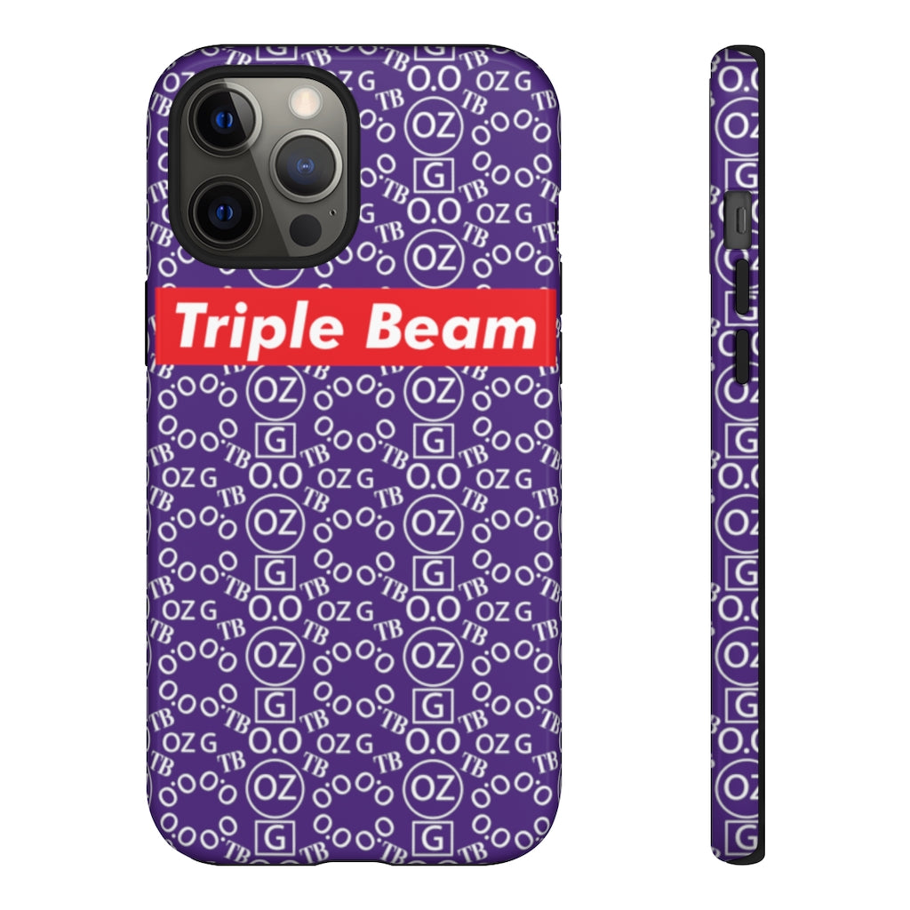 Purple Triple Beam Tough Cases