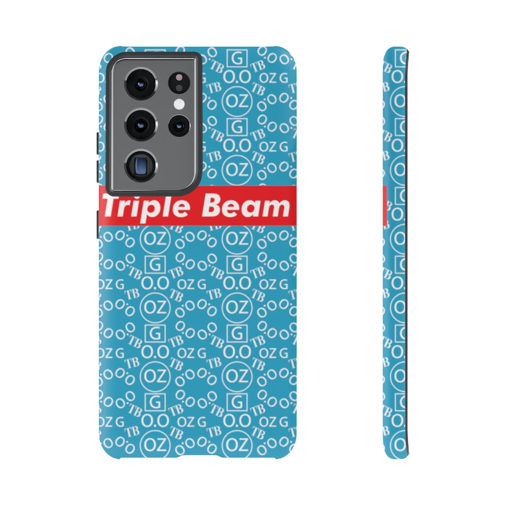 Turquoise Triple Beam Tough Cases