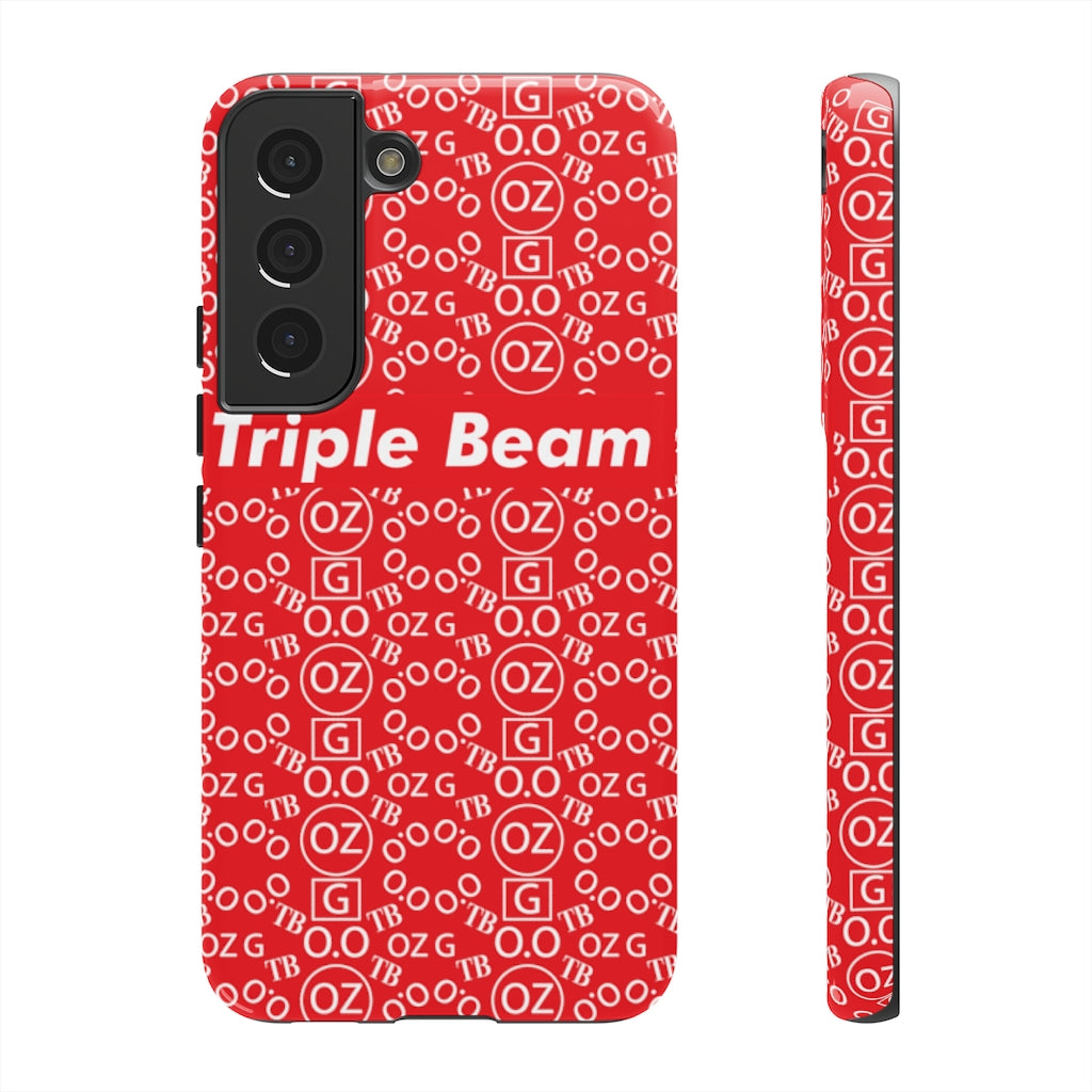 Red Triple Beam Tough Cases