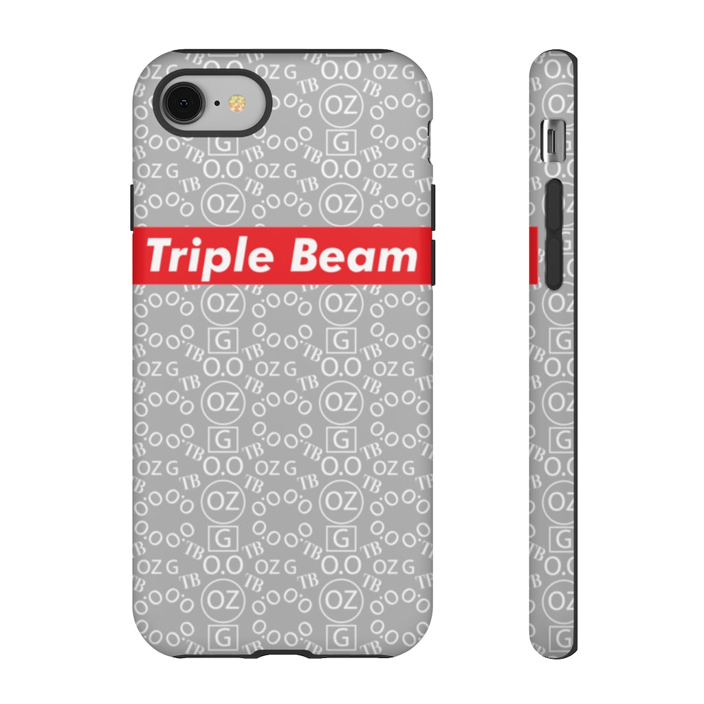 Light Grey Triple Beam Tough Cases