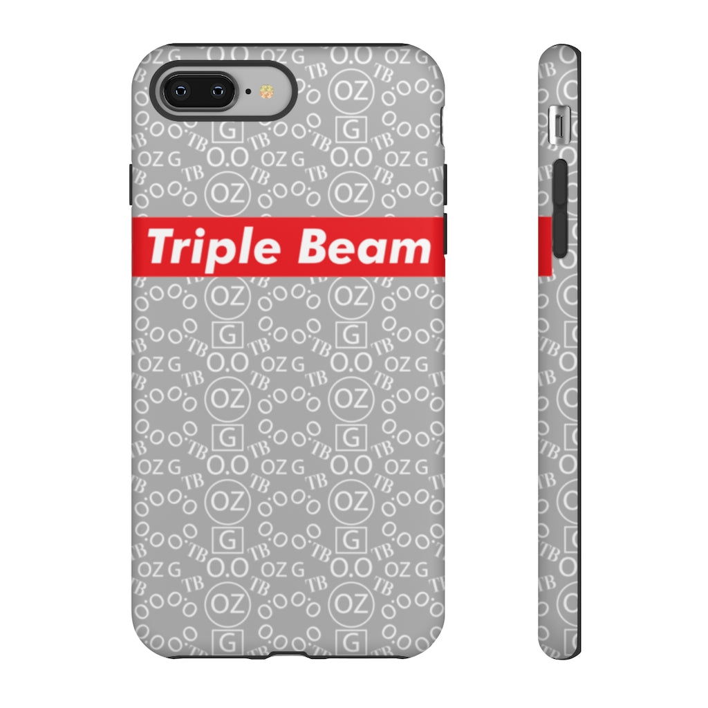 Light Grey Triple Beam Tough Cases