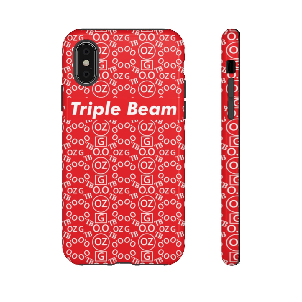 Red Triple Beam Tough Cases