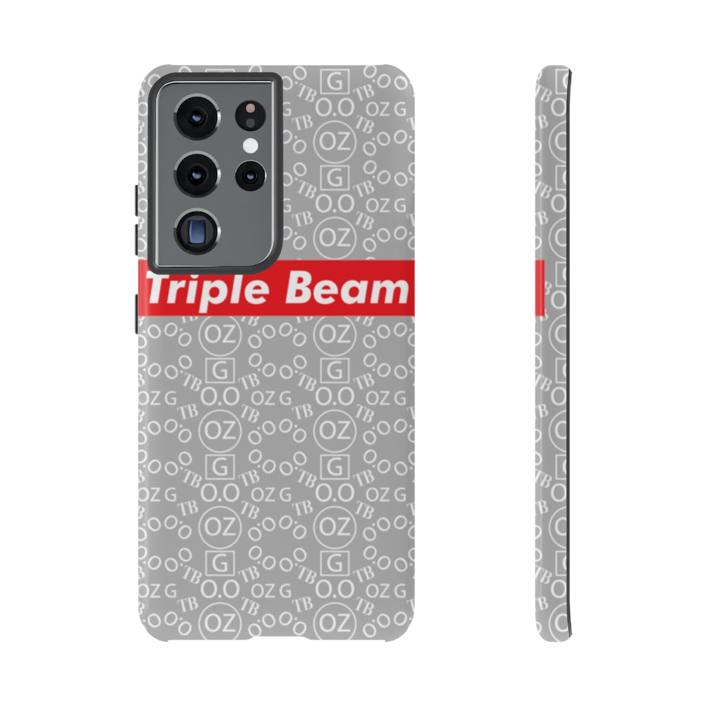 Light Grey Triple Beam Tough Cases