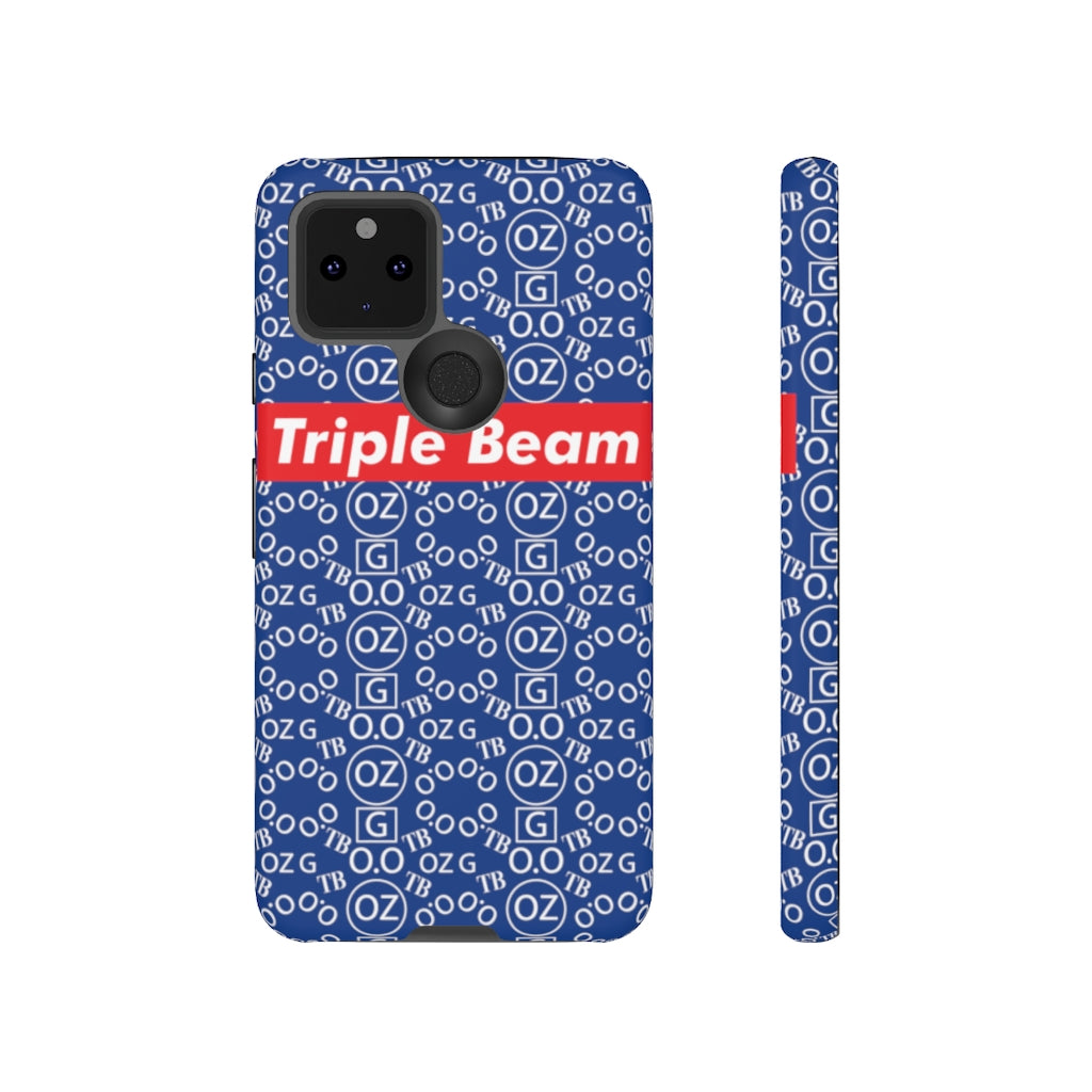 Dark Blue Triple Beam Tough Cases