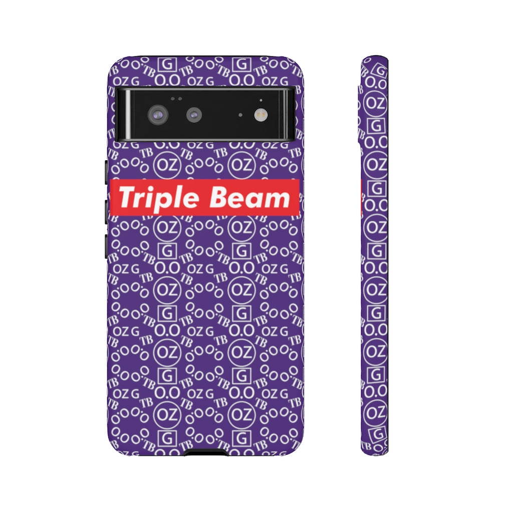 Purple Triple Beam Tough Cases