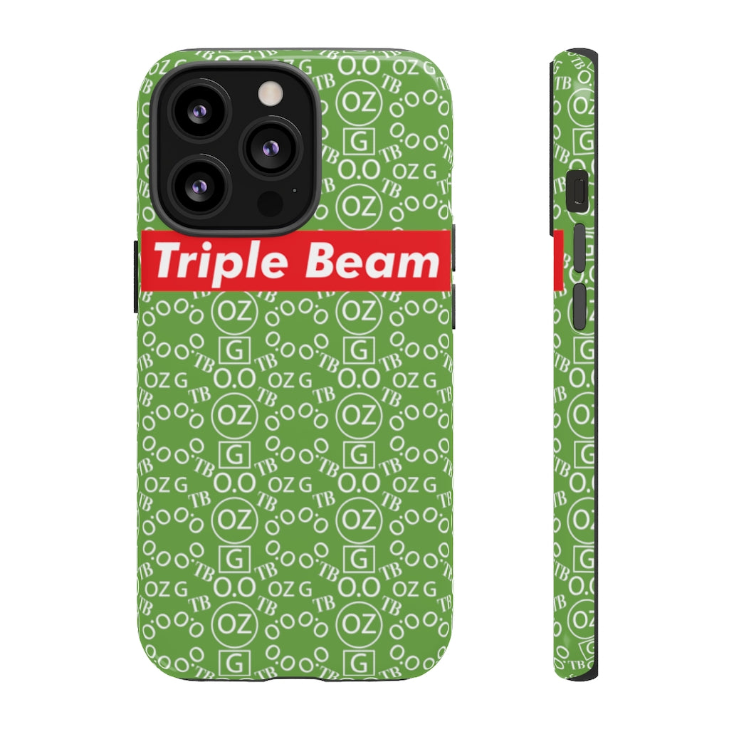 Green Triple Beam Tough Cases