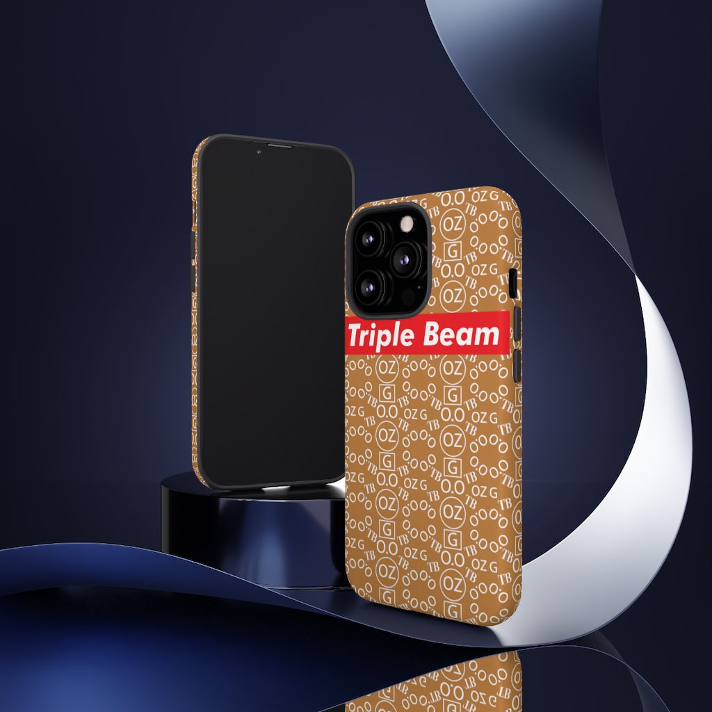 Light Brown Triple Beam Tough Cases