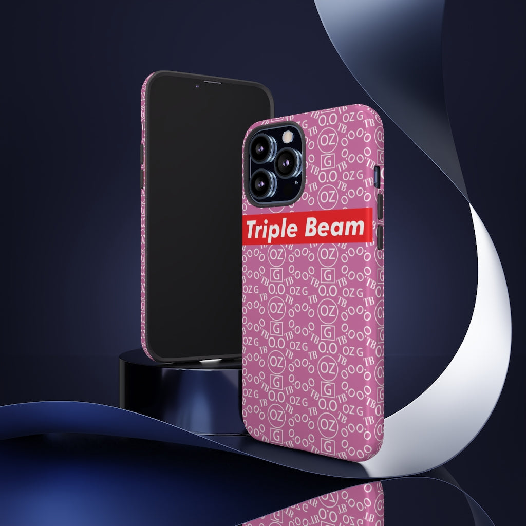 Light Pink Triple Beam Tough Cases