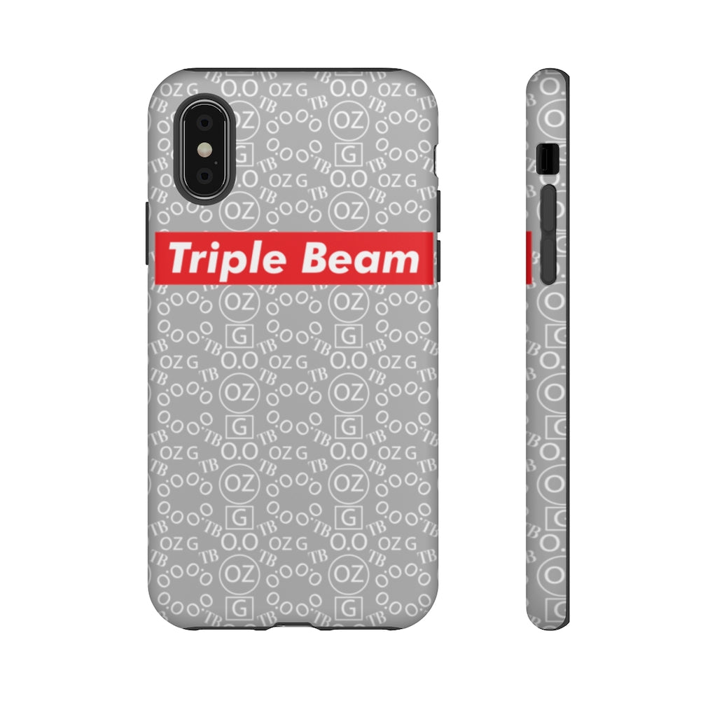 Light Grey Triple Beam Tough Cases