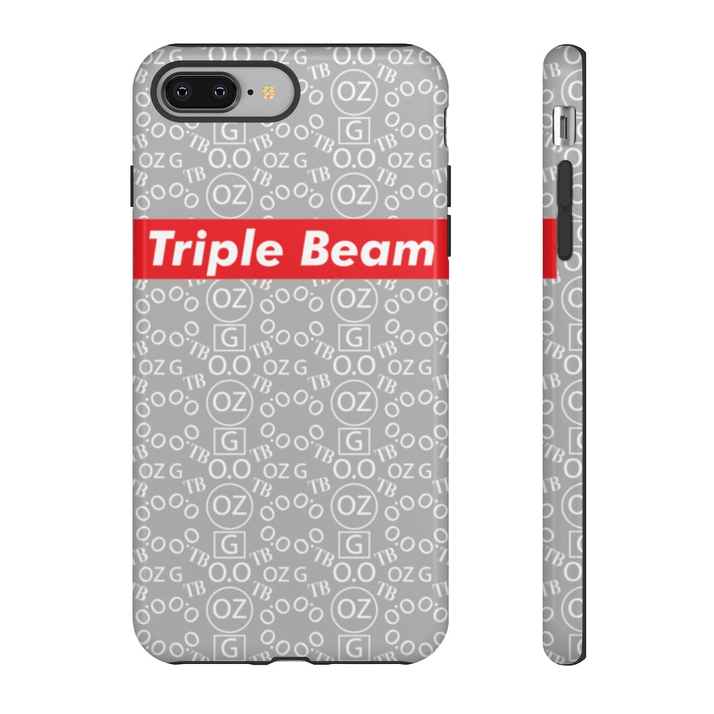 Light Grey Triple Beam Tough Cases