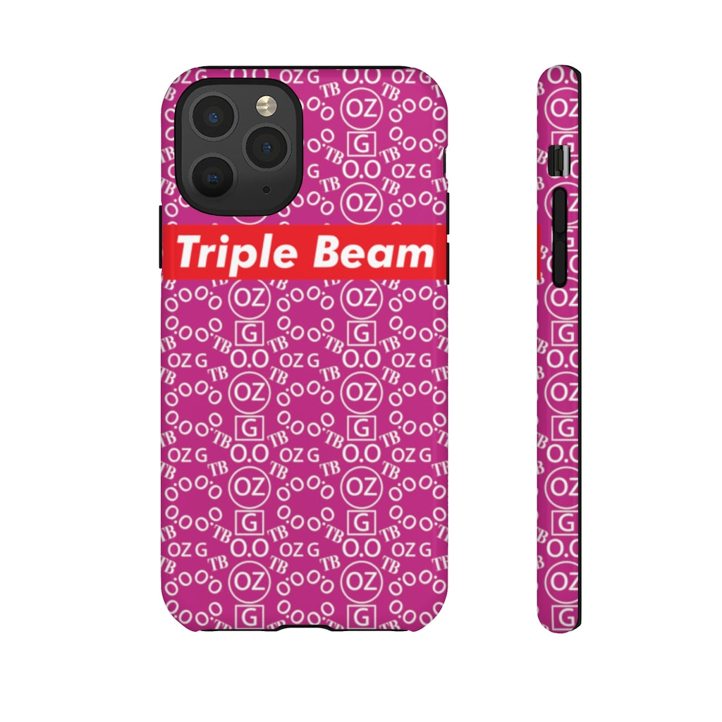 Pink Triple Beam Tough Cases