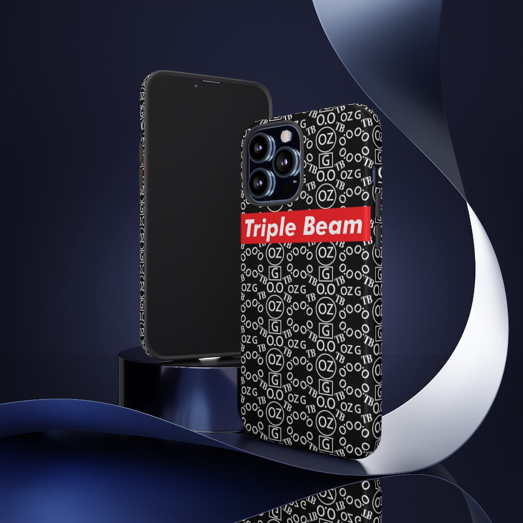 Black Triple Beam Tough Cases